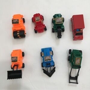 Truck Lots of 7 Construction Cars Vehicles